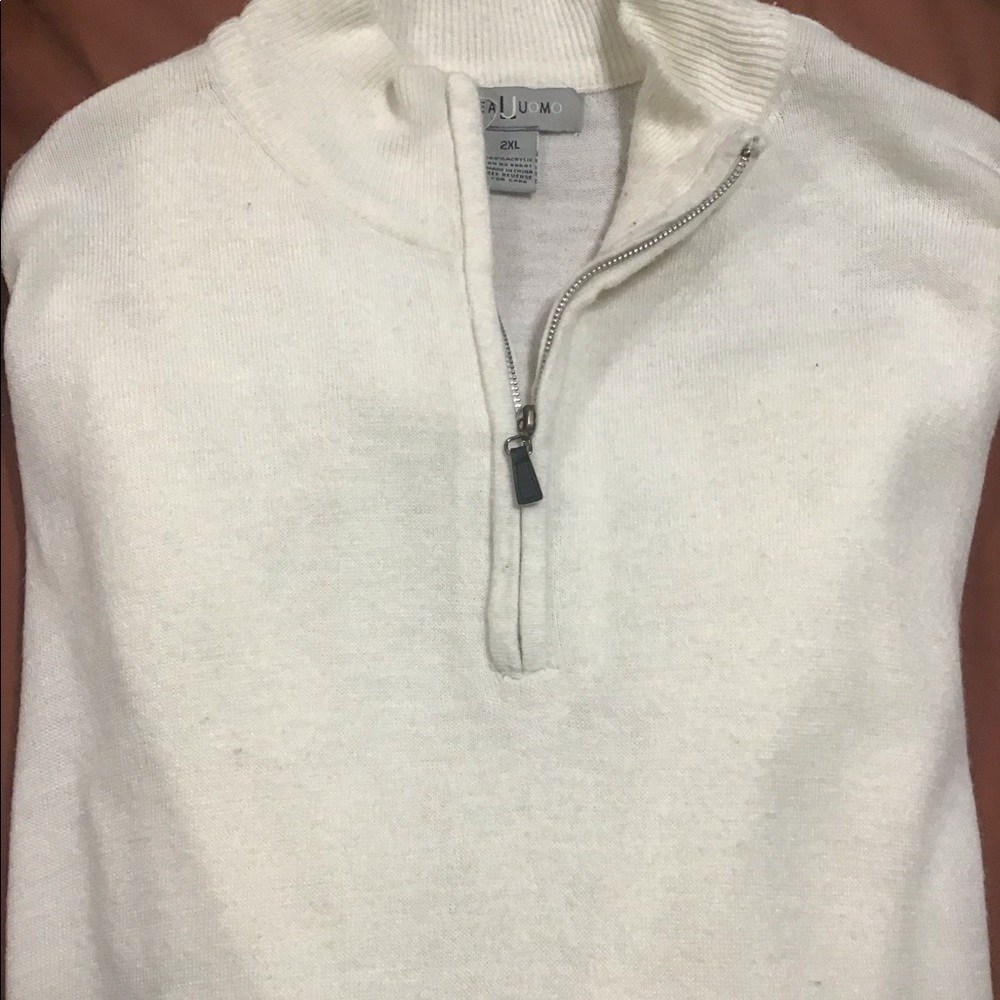 Men’s Linea Uomo Zip Mock Sweater